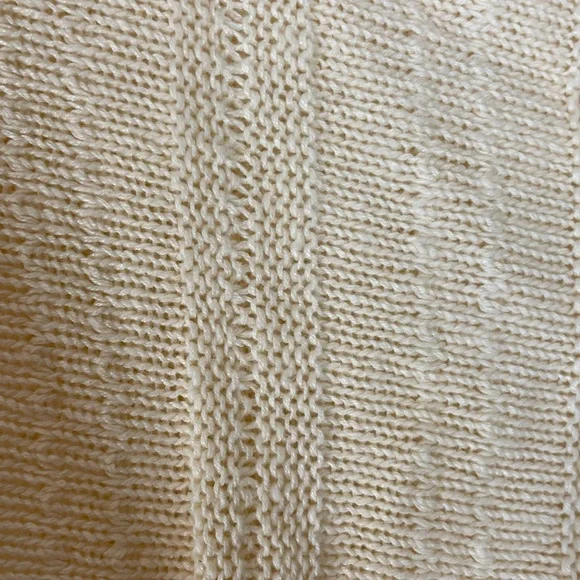 Joie Cardigan Sweater Women's Large Yellow Open Front Textured Linen Blend NWT - Picture 3 of 9